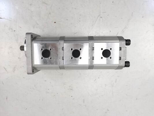품질  3 Stage Hydraulic Gear Pump 16+16+16-10T-R High Quality  Iron and Aluminum alloy materials  Range for Construction Machinery Factory Supply Hydraulic Spare Parts 공장