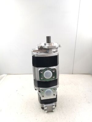 품질  Kawasaki 90ZV-5 Hydraulic Gear Pump 44083-61860/SDL30-71.4+50.4+（20） Cast Iron Hydraulic Spare Parts for Wheel Loaders Equipment 공장