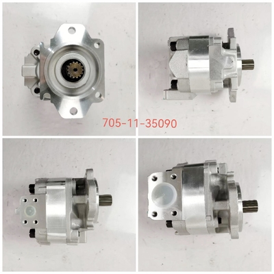 705-11-35090 KOMATSU 휠 로더 538 542 WA350-1을위한 수압 기어 펌프