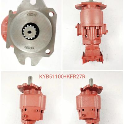 High Power 11KW Hydraulic Gear Pump with 60L/min Flow Rate and 220V/380V/440V Voltage for Dump Trucks