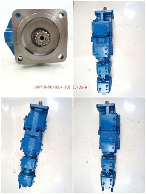 GXP10-90+100+(0) 35+35-R 미국용 수압 기어 펌프 파커 GXP10 GXP1 GXP0 GXPP 시리즈 GXP2 알루미늄 합금 재료 1 년 보증