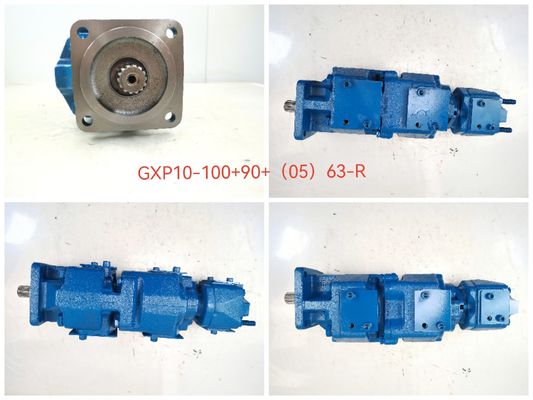 미국용 GXP10-100+90+(05) 63-R 파커 GXP10 GXP1 GXP0 GXPP GXP05 시리즈 GXP2 알루미늄 합금 재료 1년 보증 휠 로더 85ZA 85ZIV 90ZIV 기어 펌프 / 변속 펌프