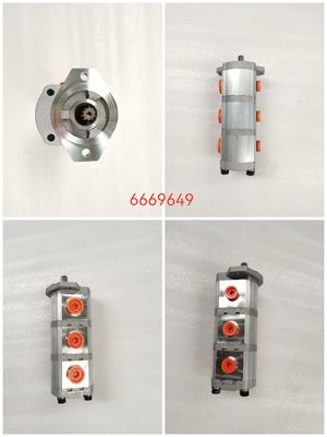 6669649 유압 기어 펌프 고품질 1년 보증 코마츠 가와사키 건설 장비에 사용되는 트리플 펌프