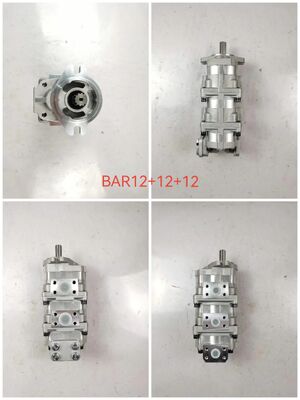 하이드로릭 기어 펌프 BAR12+12+12 고품질 코마쓰르 건설 기계 공장 공급 수압 부품
