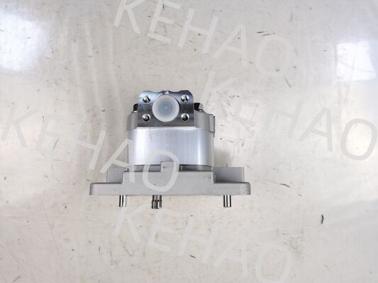 코마쓰 수압 기어 펌프 705-23-30610 알루미늄 합금 및 이리온 재료 코마쓰 WA600-3D 기계용 수압 기름 펌프