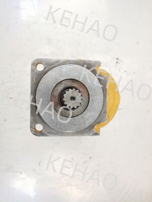 702D-100+1015-21.6 R 14T 불도저 펌프 / 주철 옐로우 유압 기어 펌프 실버 옐로우 색상 유량 200