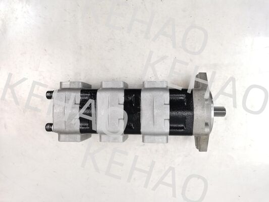 고품질 수압 기어 펌프 CBKSL2-G25+G16+G16-A1T11Φ13L 스테인리스 스틸 OEM 사용자 정의 가어 펌프 1 년 보증