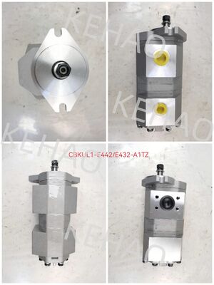 기어 펌프 CBKUL1-E442+E432-A1TZ 고품질 조향 및 동력 장치 오일 펌프 유압 예비 부품 Komatsu 기계에 사용