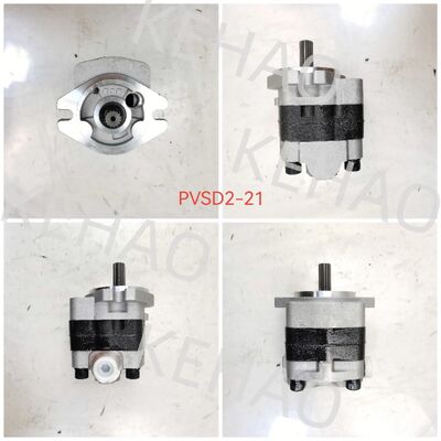 PVSD2-21 유압 기어 펌프 철 및 알루미늄 합금 재료 건설 기계 공장 공급 유압 부품 맞춤형