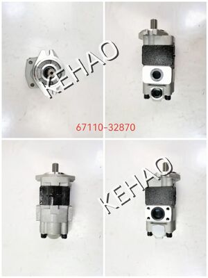 67110-32870/ 67110-30550 수압 기어 펌프 고압 산업용 기어 오일 건설 장비의 수압 교체