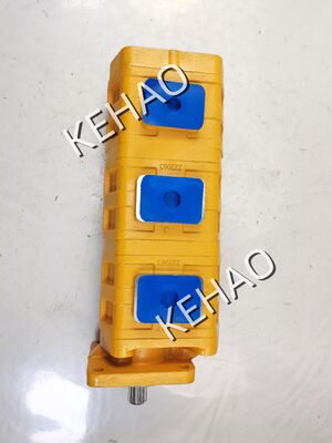 CBGJ2063+2063 발굴기 기어 펌프 주사철 수압 기어 펌프 중압 및 고압 외부 매시 기어 펌프 높은 흐름 속도