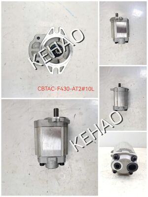 산업용 애플리케이션을 위한 11KW 출력 및 160KG-250KG 압력의 코마츠 CBTAC-F430-AT2 유압 기어 펌프 (철 및 알루미늄 합금 재질)