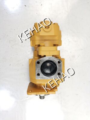 Hydraulic Gear pump HPL-702D(80)33.3+1015(25)19.4 for Kawasaki Aluminum Alloy Material Steering device One Year Warranty wheel loader Gear pump