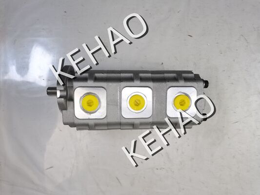 Komatsu KRP4 Series Hydraulic Gear Pump KRP4-12+12+12 10T R KRP4-9+9+7 10T High Pressure Grade Gear Oil Pump Replacement For Construction Equipment