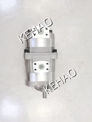 Komatsu SAL1 SAL2 SAL3 유압 기어 펌프 SAL18+18 철 알루미늄 합금 재료 산업 기계용 150bar-250bar 압력의 2단 펌프
