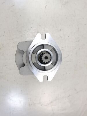 Kawasaki 유압 장치 펌프 CBKSL-F27+F20+F9.5-AT12ΦL/STYB27+20+9.5L419-13T 철 알루미늄 합금 materialsl 150bar-250bar 이중 펌프가 있는 기어 펌프