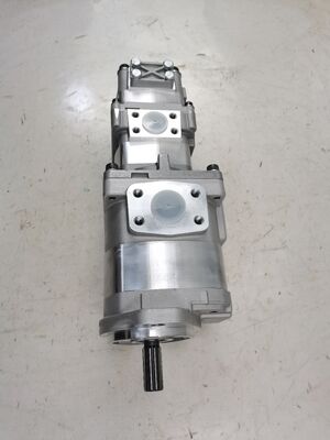 Komatsu 기어 펌프 705-57-21000 건설기계용 오일 펌프 주철 알루미늄 합금 재료 펌프 150bar-250bar 압력 유압 부품