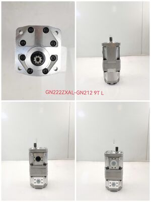Concrete Pump NABCO Gear Pump GN222ZXAL-GN212 9T L Cast Iron and Aluminum alloy materials Double Pump Oil Pump one year warranty Factory Supply