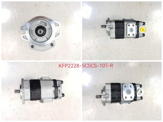 코마츠 기어 펌프 KFP2228-5CSCS/KFP2228-5ASCS 유압 펌프 주철 알루미늄 합금 재질 고압 펌프 유압 부품 공장 공급