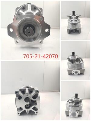 Wheel Loaders Gear Pump 705-21-42070 Komatsu Hydraulic Pump Cast Iron and Aluminum alloy Oil Transfer Pump Heavy Machinery Hydraulic Parts OEM ODM  Supply