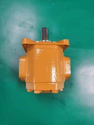 로더 Komatsu 기어 펌프 704-11-38100 노란색 D50 왼쪽