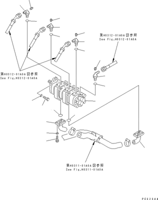 0 코마츠 기어 펌프 SBR11+11+7+2.5 PC28UD PC28UG PC28UU 중량 :10KGS